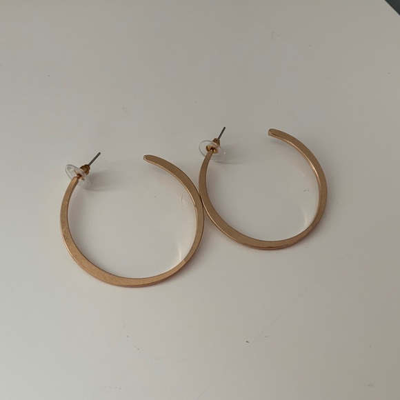 Set of 5 Open Hoop Earrings - Picture 2 of 5